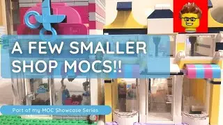 A Few Smaller Shop MOCs!!!!