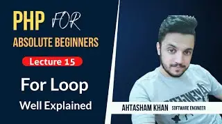 15. For Loops in PHP - Hindi / Urdu - Easy PHP for Beginners