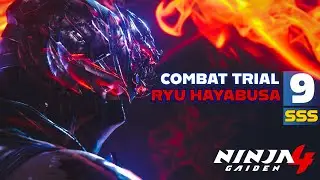 NINJA GAIDEN 4 | Combat Trial 09 &ndash; Ryu Hayabusa | SSS Rank (Master Ninja) | Death Wish + Untouchable