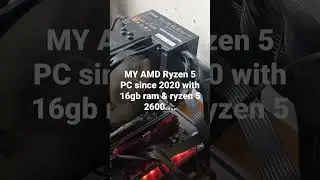 MY AMD RYZEN 5 PC WITH 1650 SUPER & 16GB RAM & SSD240GB - RYZEN 5 2600