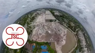 360&ordm; DRONE FLY-BY VIDEO SERVICES AROUND PLANTATION WALK - FL