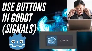 USE BUTTONS IN GODOT(SIGNALS) || GODOT FOR BEGINNERS || GODOT GAME ENGINE