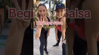 Beginner Salsa Lesson 4: Cross Body Lead to Inside Turn #salsadancing
