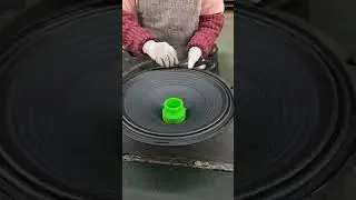 The process of producing speaker boxes in the factory