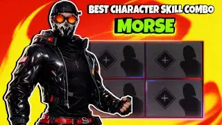 OB52 New Character MORSE 🔥 | Top 10 BEST Skill Combinations | Free Fire