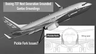 Boeing 737NG Cracks: Pickle Fork Cracks? Qantas Grounds 3 airplanes
