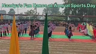 || Fan Dance Annual Sports Day || St Joseph School Chandrapura 