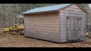 Moving the storage shed