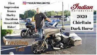 2020 Indian Chieftain Dark Horse 116! First impression from a Harley-Davidson Street Glide rider.