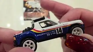 Hot Wheels Premium Car Culture Thrill Climbers Porsche 914 Safari Un-Carding Unboxing Show & Tell!