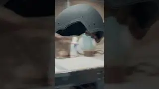 The hand off of Helmet Manufacturing     #ballistichelmet ATE Lite