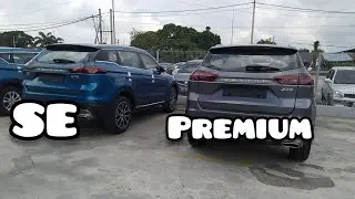 Proton X70 - compare versi Premium vs SE.