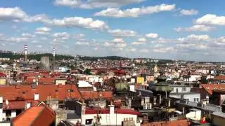 Brno old town hall panorama
