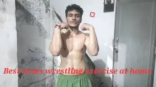 Best arms wrestling 💪 at home 🏡 with less equipment 