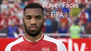 FIFA 18 Arsenal Player Faces
