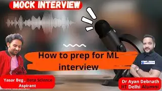 Data Science Mock Interview | Interview Questions for Machine Learning job roles