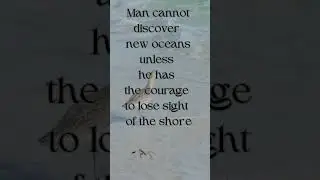 Inspirational Quote French Nobel laureate Andre Gide for introspection COURAGE #lgbtqiapride 🏳️&zwj;🌈