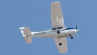 Cessna 172N Skyhawk Takeoff From Idaho Falls [N737AC]