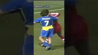 7️⃣As&iacute; jugaba Guillermo B. Schelloto una FINAL INTERCONTINENTAL🏆CON 20 A&Ntilde;OS 🇸🇪 BOCA vs BAYERN 2001
