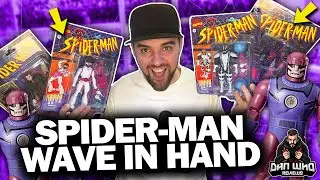 SPIDER-MAN MARVEL LEGENDS WAVE IN HAND + X-MEN 97 SENTINEL SHIPPING