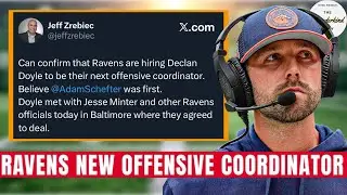BREAKING: Ravens Hire Declan Doyle as New OC! Lamar and Henry will be UNSTOPPABLE!
