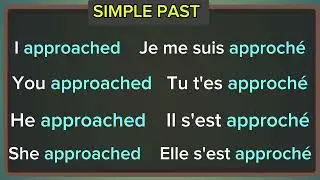 Conjugation of the Verb to Approach | Conjugaison du Verbe S'Approcher.