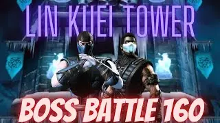 mk mobile | Lin Kuei tower boss battle 160 | #mkmobile