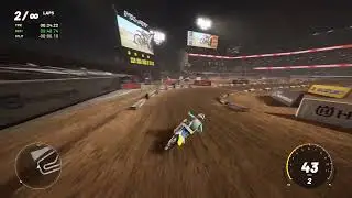 Fastest lap at Anaheim MX vs ATV Legends