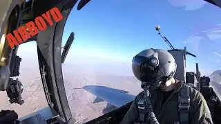 A-10 Warthog Aerial Footage &bull; Green Flag-West