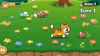 😼 Cat & Mouse Chase Game! | Fast-Paced Fun! 🐭