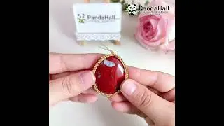 Natural Red Jasper Flat Back Cabochons, Oval, 40x30x8.5mm #diy #gemstone