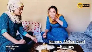 famous Afghan food recipes 😱😘