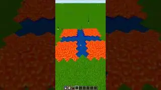 Minecraft Lava Logic Moment🤣#short