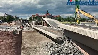 Update SPEZIAL! Drohne & Action Cam Bilder Teil v. Brückenzug A fällt! Carolabrücke Dresden 25.06.25