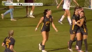 Baylor Soccer: Highlights vs. Texas State | September 7, 2025