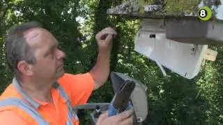 Pilot met LED verlichting in lantaarnpalen Zelhem