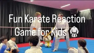 Fun Karate Reaction Game for Kids 🥋 | Online Karate Lessons 