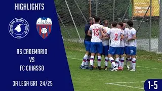 AS Cademario VS FC Chiasso (3a Lega GR1 24/25)