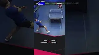 This is the table tennis we love 🏓#shorts #tteurocup #tenisstolowy