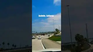 Driving Anaheim,CA | California Roadtrip ❤️ #roadtrip #anaheim