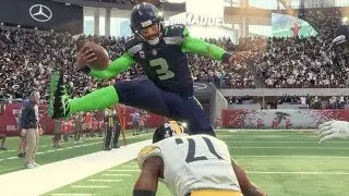 Madden 18 Super Bowl 53 Seahawks vs Steelers *All-Madden Edition* Xbox One X 4K Game Play