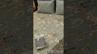 pure cotton bedsheets available for what's app 03054421260 plz subscribe my chanal