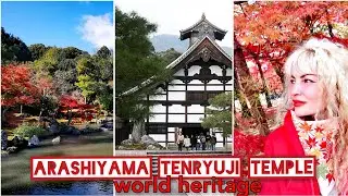 ARASHIYAMA TENRYUJI TEMPLE World Heritage KYOTO AUTUMN by Adeyto 2021