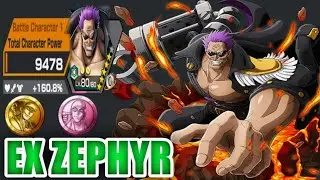 EX ZEPHYR GAMEPLAY | ONE PIECE BOUNTY RUSH | OPBR