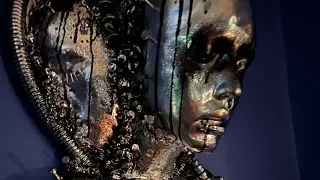 Drip paint effect, biomechanical art #steampunkart #biomechanics #darkartists