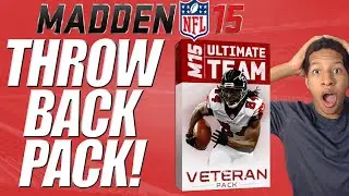 THROWBACK PACK OPENING! - Madden 15 Ultimate Team - MUT 15