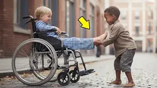Um menino de rua curou um menino cadeirante sem saber que ele era filho de um milionário... mas...