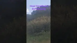 Subterranean Pyramid at Head Smashed in Buffalo Jump, Alberta Megalithic Site? #shorts