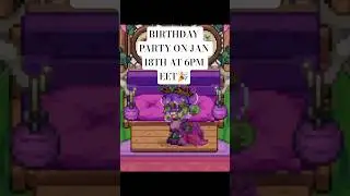 TOMORROW JAN 18🎉 #ponytown #ponytowngame #ponytownyt #birthday #fyp #fypシ