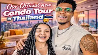 OUR OFFICIAL NEW CONDO TOUR IN THAILAND 😍🇹🇭